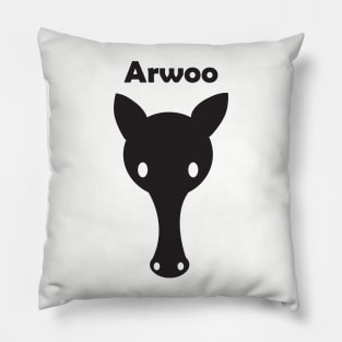 "Arwoo" said the Wolf Pillow