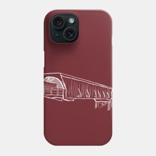 roseman covered bridge Phone Case