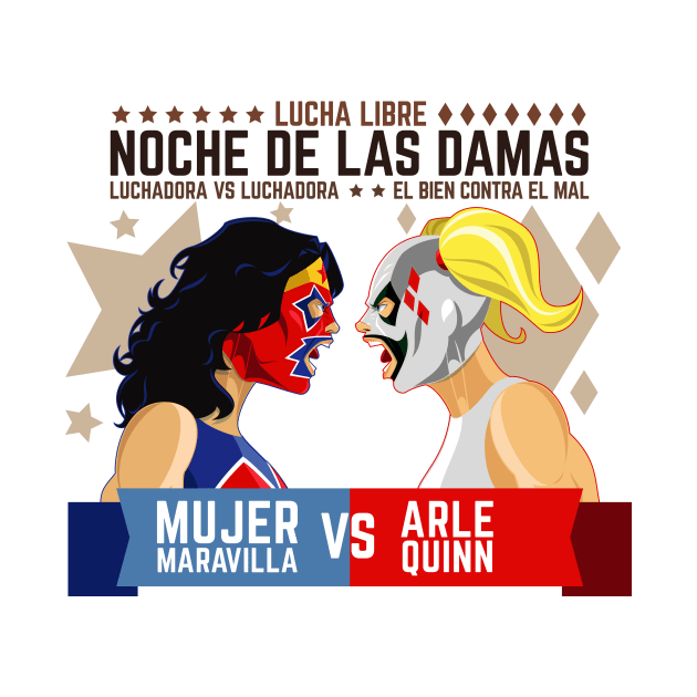 Lucha Libre - Ladies Night by theninjabot