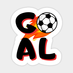 Goal Soccer Lover Magnet