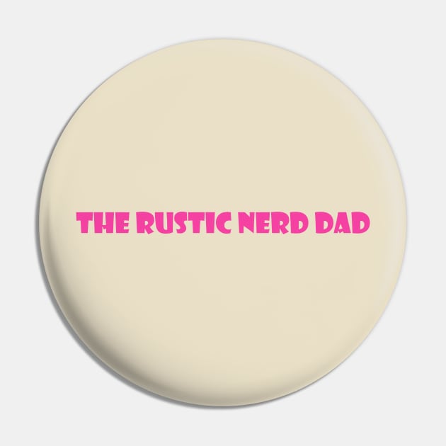 The RND Cartoon Lettering - Pink Breast Cancer Awareness Pin by The Rustic Nerd Dad