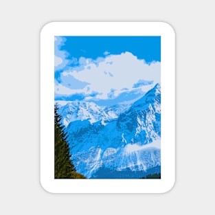 Beautiful Mountains - Landscape Magnet