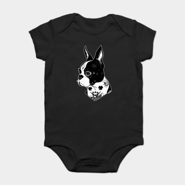 boston terrier onesie