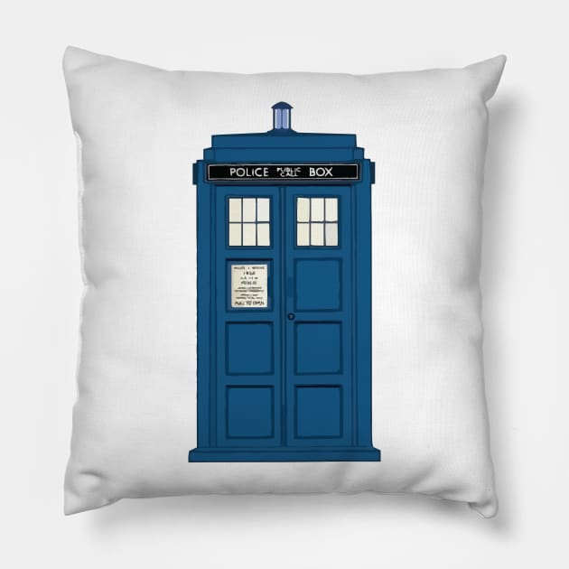 Tardis Pillow by ericb