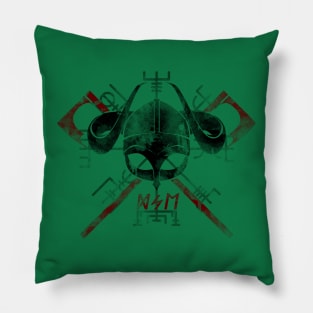 Team viking - red Pillow