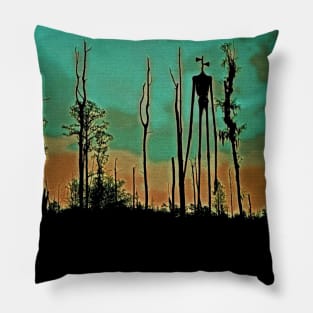 Woodland Siren Silhouette Pillow