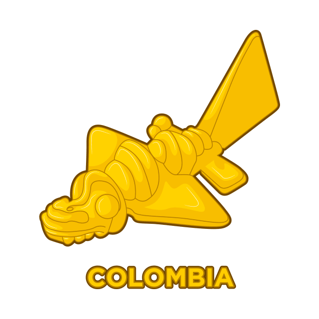 Colombian ancient indigenous bird by Drumsartco