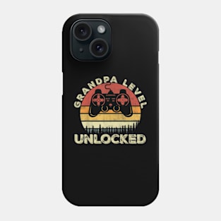 Grandpa Level Unlocked,  video Gaming Gamer Dad Phone Case