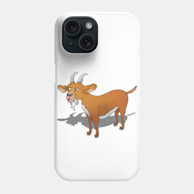 Goat Phone Case by mailboxdisco