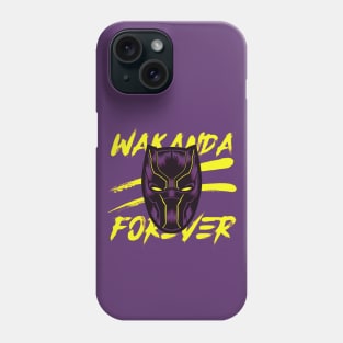 Wakanda Forever - RIP Chadwick Phone Case