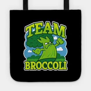 Team Broccoli - Funny Broccoli Sports Tote