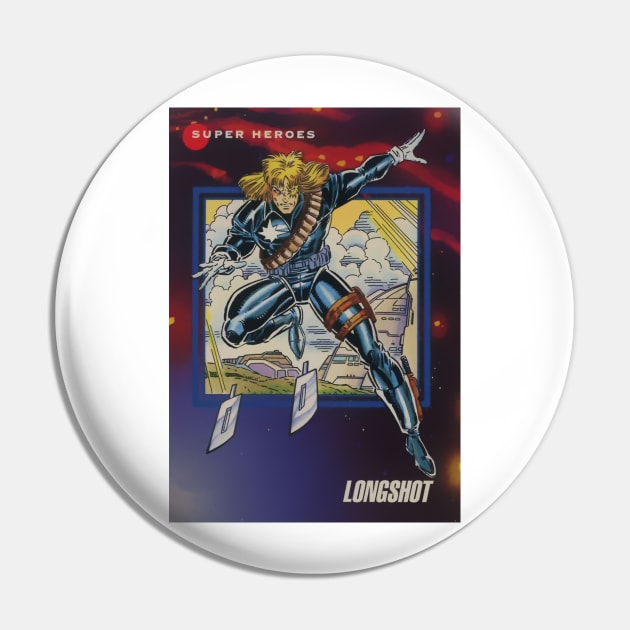 Longshot superhero Pin by Psychosis Media