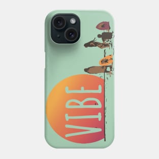 Vibe! Surfers on the Beach Phone Case