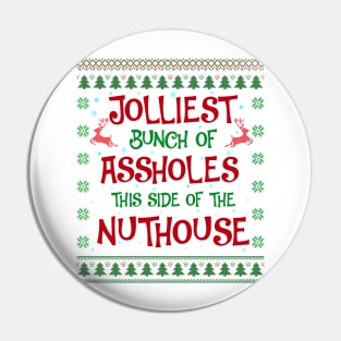 Jolliest Bunch Of A holes christmas 2023 Pin