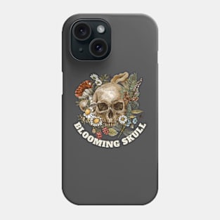 Blooming Skull Phone Case