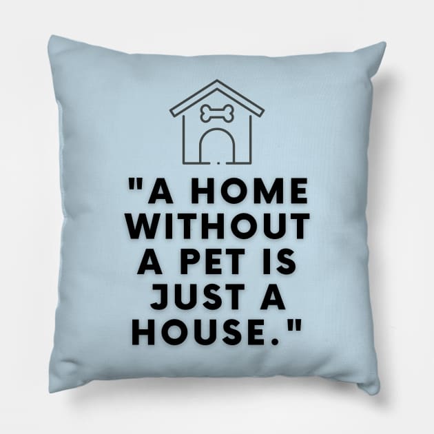 Celebrate Your Love for Pets with this Awesome T-Shirt Design Pillow by Shop-Arts