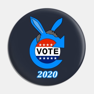 Democratic Party Refresh 2020 Vote Activist Pin