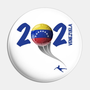 Venezuela Copa America Soccer 2021 Pin