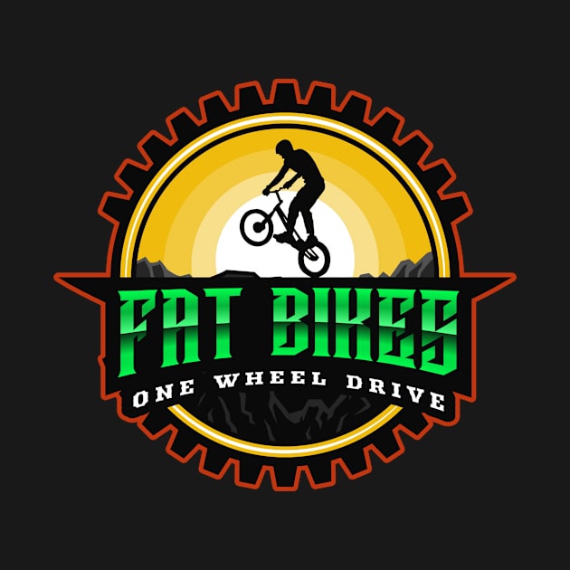 Fat Bikes One Wheel Drive by With Pedals