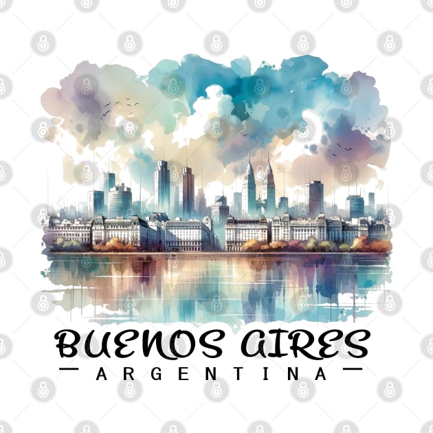 Unique Buenos Aires Argentina Souvenir by Sambastyles