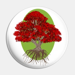 Bonsai plant Pin