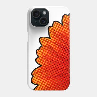 Gerbera flower pop art Phone Case