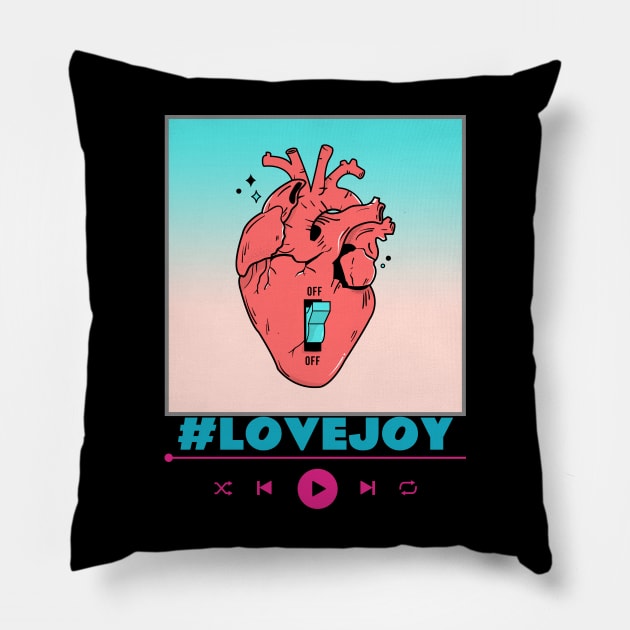 Limited Edition - Vintage Style - lovejoy music Pillow by Soloha