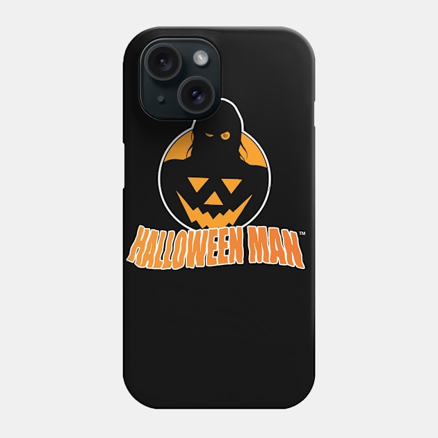 Halloween Man Logo Tee Phone Case by DrewEdwards