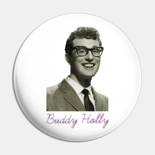 Buddy Holly Pin