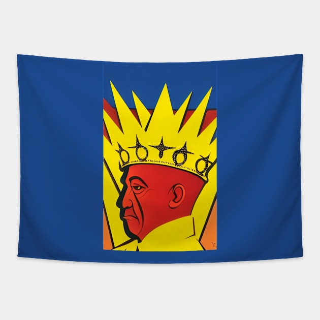 King red Tapestry by Nascent Kings