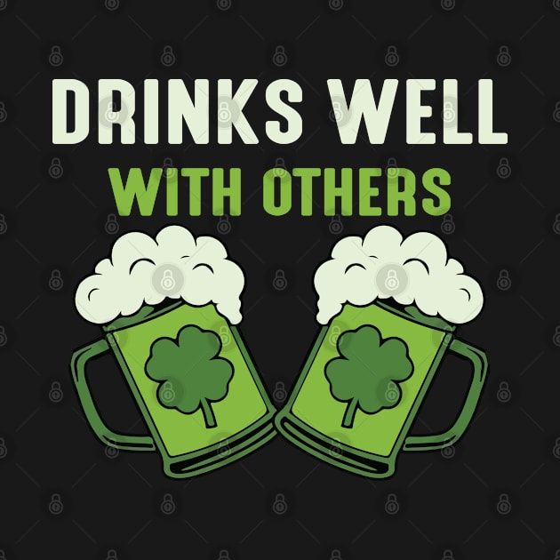 Drinks well with others - st Patrick's day by Meow_My_Cat