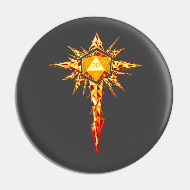 The Holy Crit Pin by paintchips