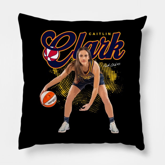 Caitlin Clark Pillow by Juantamad