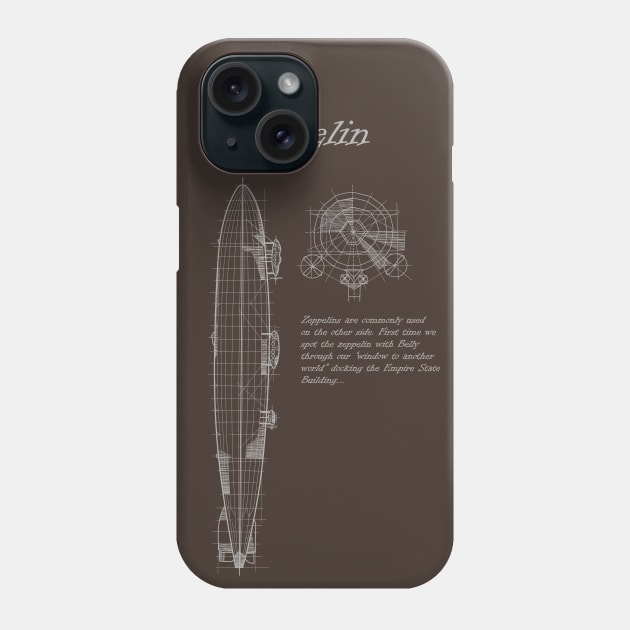 Fringe TV - Zeppelin Phone Case by tomperys