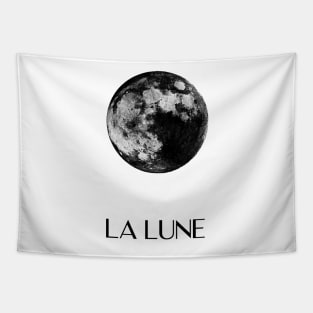 La lune monochrome Tapestry