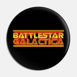 Battlestar Galactica - Golden Logo Pin