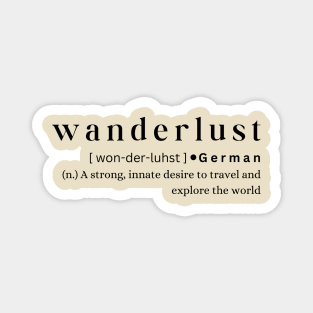 Wanderlust Magnet