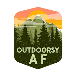 Outdoorsy AF T-Shirt