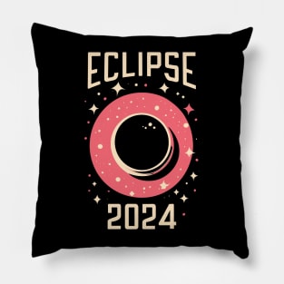 solar eclipse 2024 Pillow