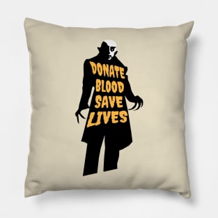 Donate blood Pillow