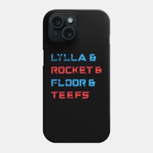 Rocket and Friends Washed Color Phone Case