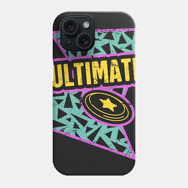 Rad 90s Pattern - Ultimate Frisbee Phone Case by MeatMan