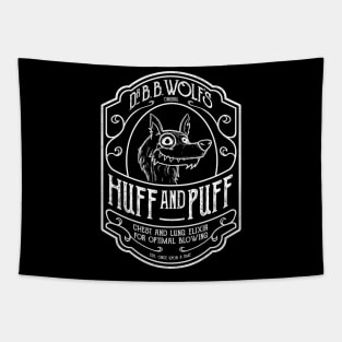 Dr B. B. Wolf's "Huff And Puff" Tapestry