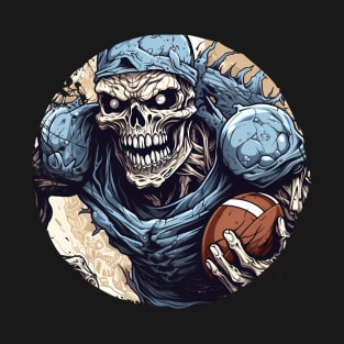 Undead Gridiron Glory - Zombie Footballer T-Shirt