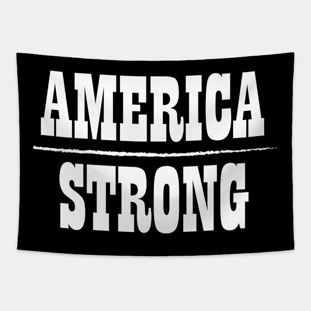 America Strong Tapestry by Overheard New York