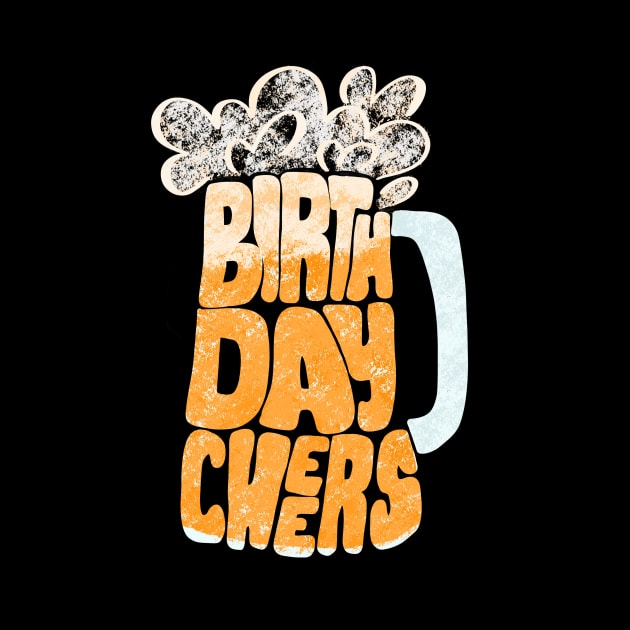 Birthday Cheers Beer Stein by AgateLace