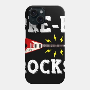 Pre k Rocks Teacher Student Kid Back To School Phone Case