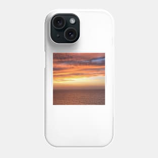 Orange And Yellow Clouds In A Midday Sky Phone Case