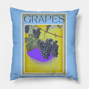 Vintage Grapes Pillow