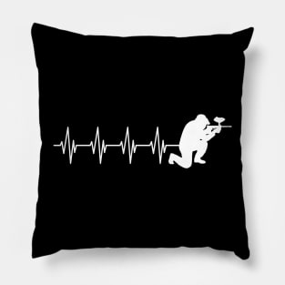 Airsoft Player Heartbeat Pillow